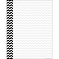 Barker Creek Black Chevron Computer Paper, 50 sheets/Package 739